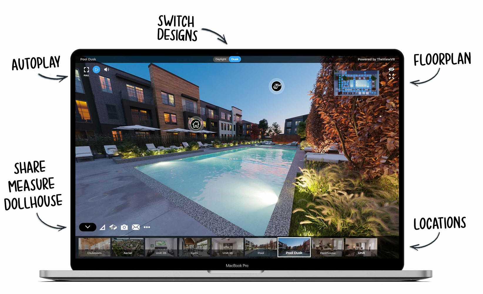 Rendered Virtual Tours - example popup 1